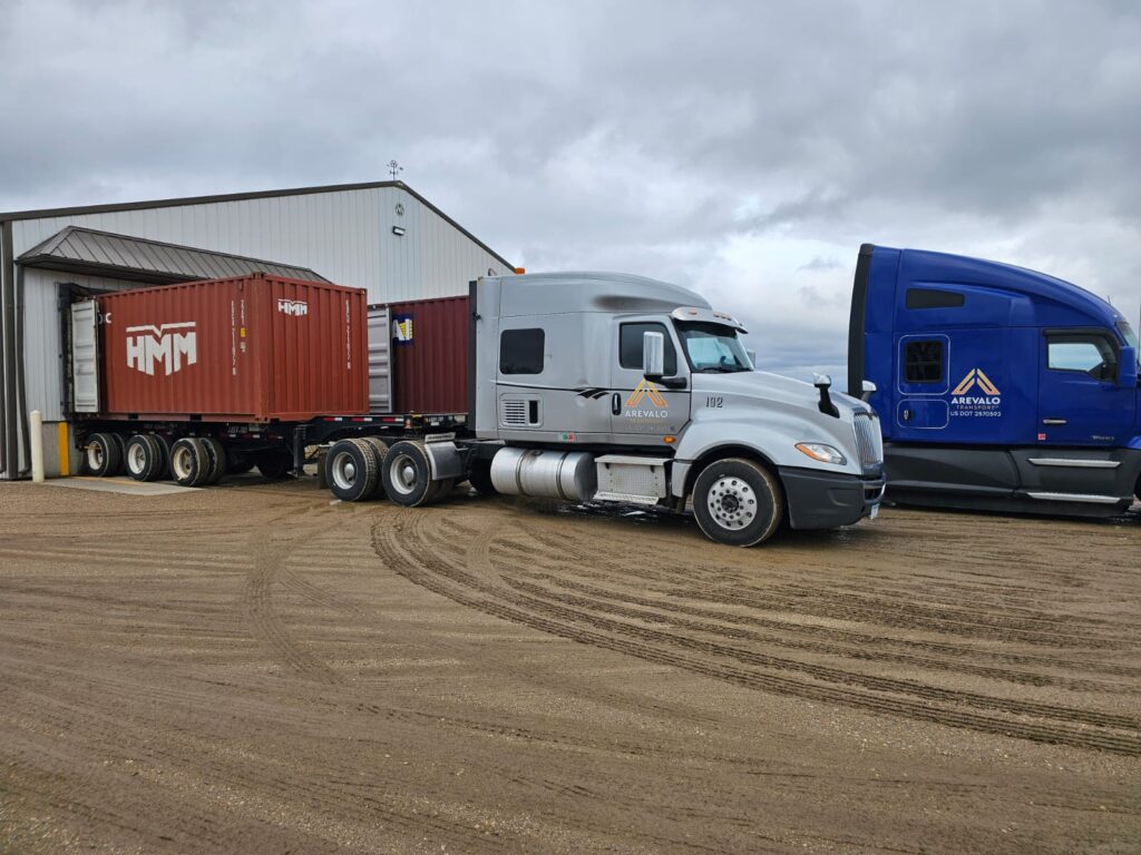 To showcase our fleet and warehouse facilities, highlighting our capabilities as a premier trucking company in Minnesota.